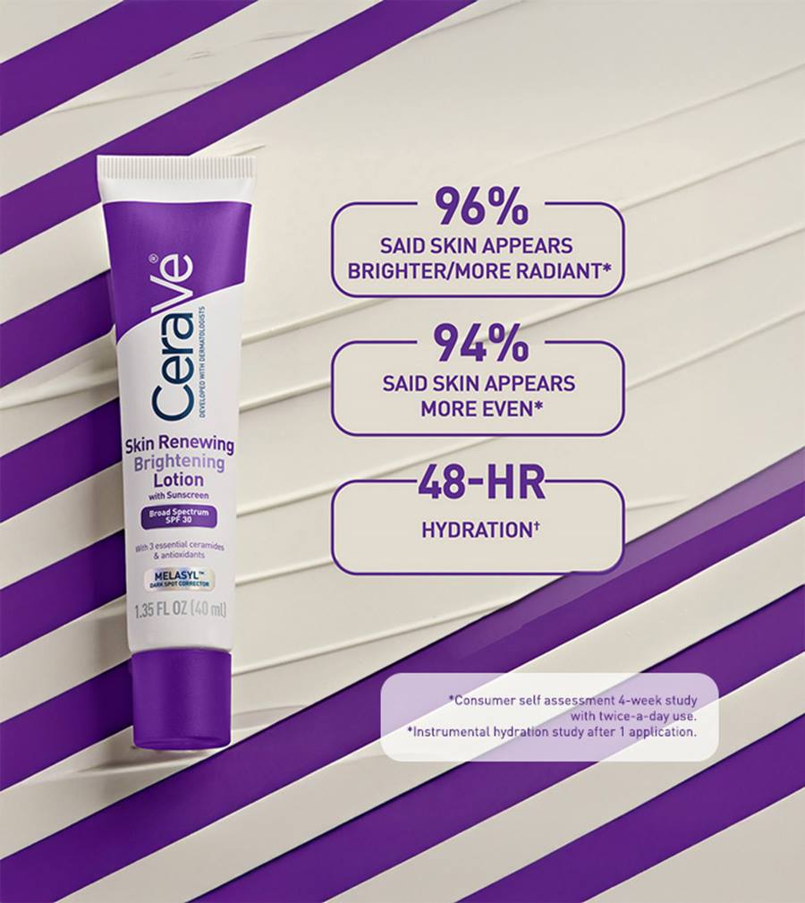 Skin Renewing Brightening Lotion with SPF 30